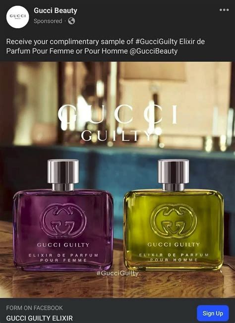 gucci free perfume samples